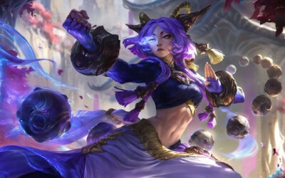 LOL新英雄蕓阿娜原畫曝光：25.14版本魔法覺醒 信仰系