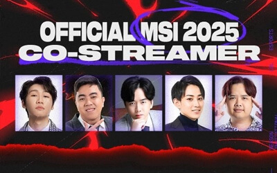 2025 MSI二路解說(shuō)陣容公布 Smeb Wolf加盟 德云色Let