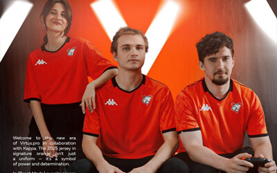 VP戰(zhàn)隊(duì)全新Kappa橙色隊(duì)服亮相！7月15日FISSURE賽事首秀引期待