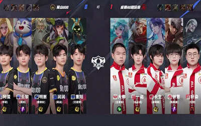 AG超玩會2-0碾壓UUG KPL夏季賽 團戰(zhàn)配合 夏侯惇雙大