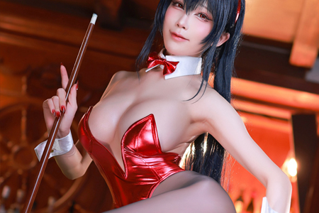 二次元Coser 水淼-Aqua作品：《碧藍航線》大鳳.綺愿良宵cosplay