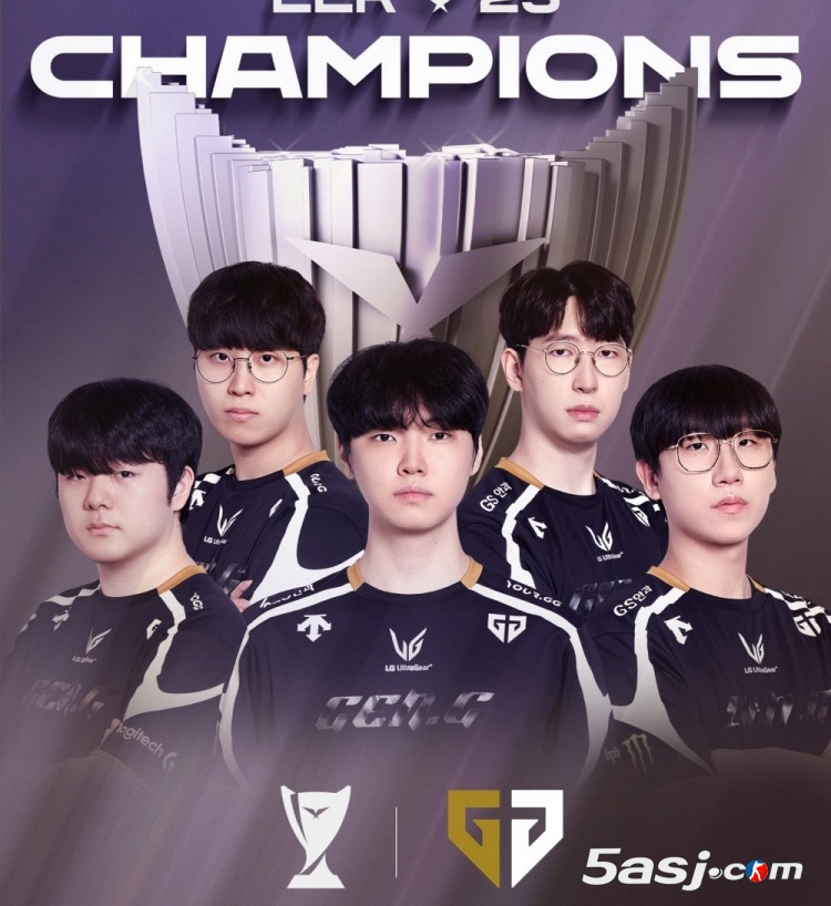 Gen.G擊敗HLE奪得2025年LCK年度總冠軍！也是隊史第六座聯(lián)賽冠軍