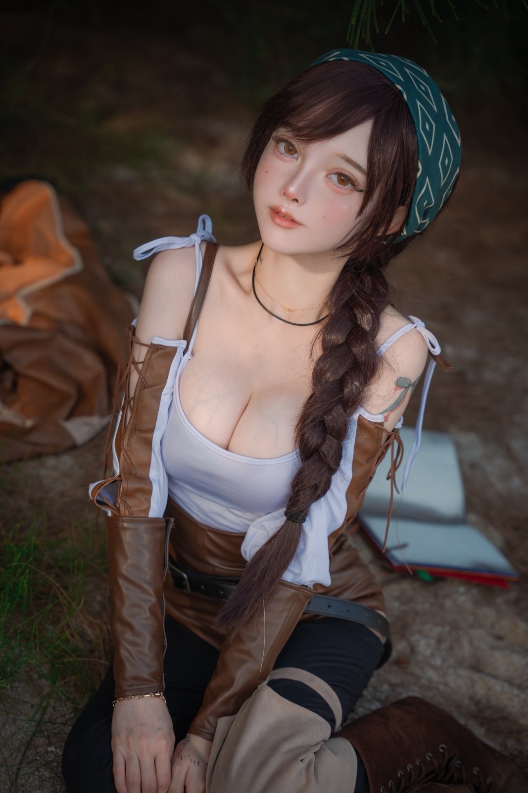 國外知名Coser Josette 分享Cos《怪物獵人：荒野》接待員阿爾瑪