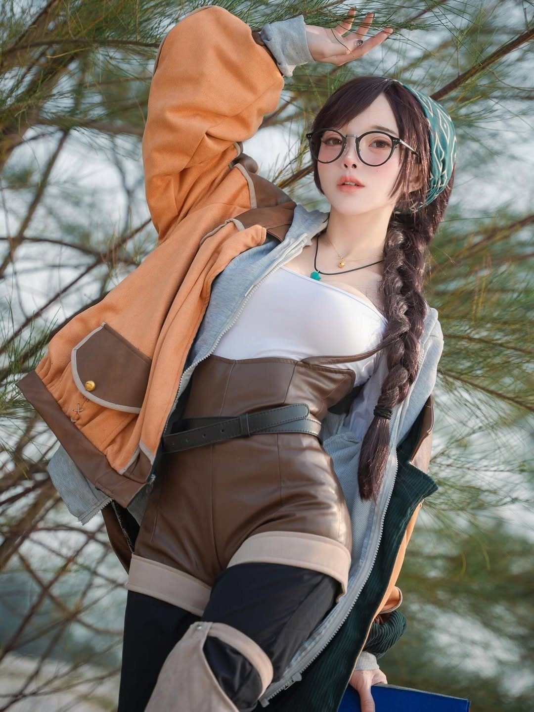 國外知名Coser Josette 分享Cos《怪物獵人：荒野》接待員阿爾瑪