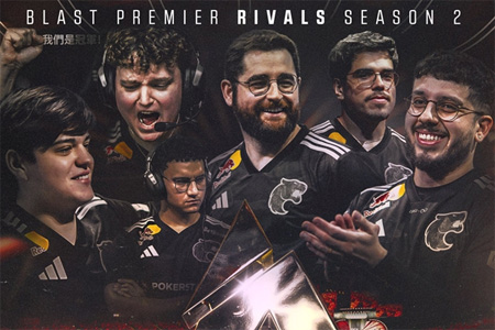2025BLAST對抗賽 S2總決賽：恭喜FURIA 3-1 Falcons，奪得總冠軍！