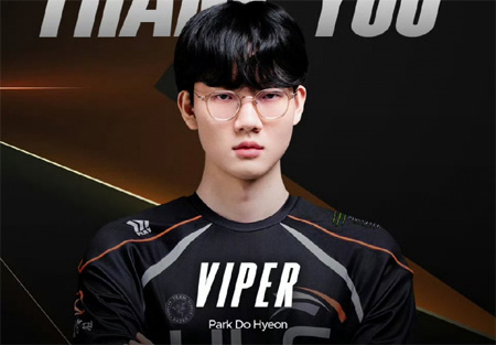 HLE官方發(fā)文：下路選手樸道賢 “Viper” 離隊