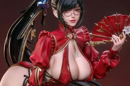 《劍星》伊芙紅色旗袍雕像限量發(fā)售！1:4比例珍藏版即日預(yù)購——全球僅128尊！