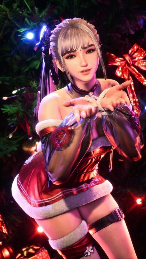 伊芙性感圣誕裝！ 《劍星》官方發(fā)布節(jié)日賀圖及同人作品賞析