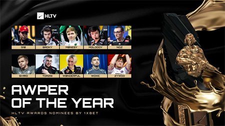HLTV公布2025年度最佳狙擊手、突破手、自由人、主防