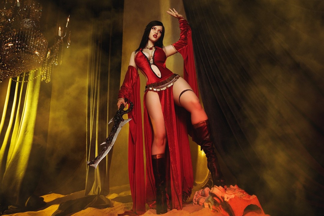 國外大雷美女Cos各種游戲角色福利照，身材一流！性感翹臀吸睛