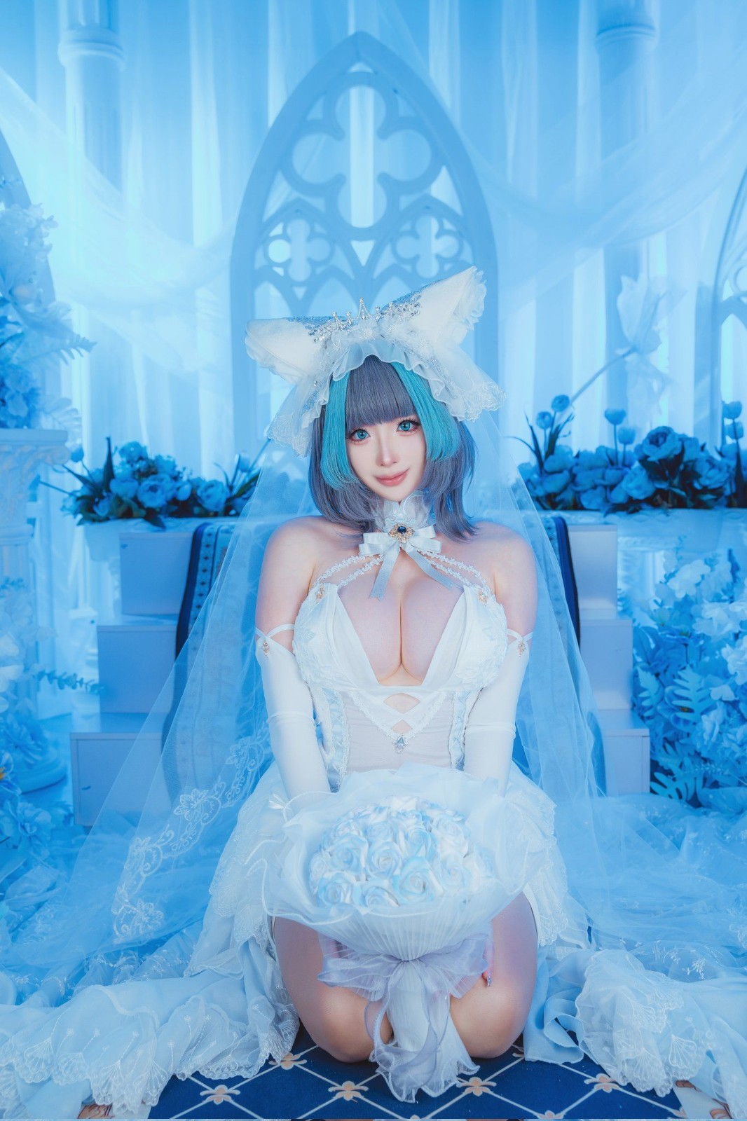 新加坡美女Cos多個游戲角色美照，性感曲線，誘人的大雷！