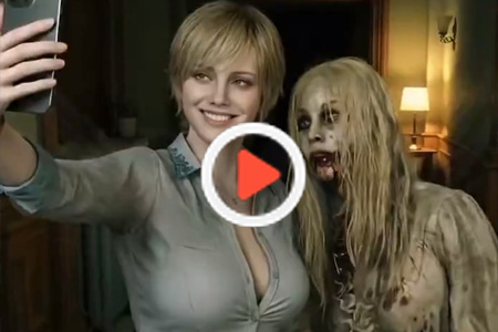 海外網(wǎng)友利用AI技術(shù)制作視頻：性感雪莉與《生化危機(jī)9